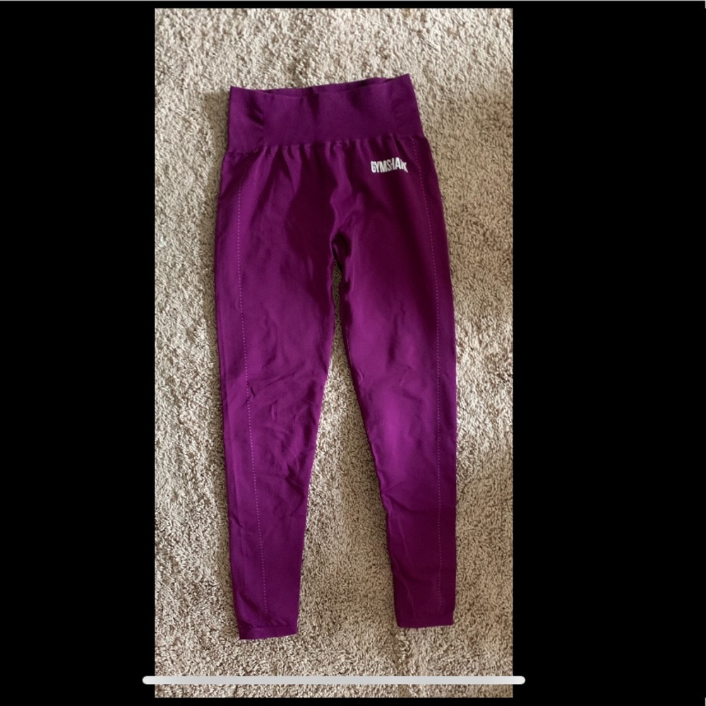 Gym Shark leggings Magenta Size Small